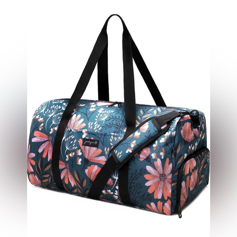 Jadyn 22" Women's Large Duffel/Weekender Bag - Navy Floral NWT